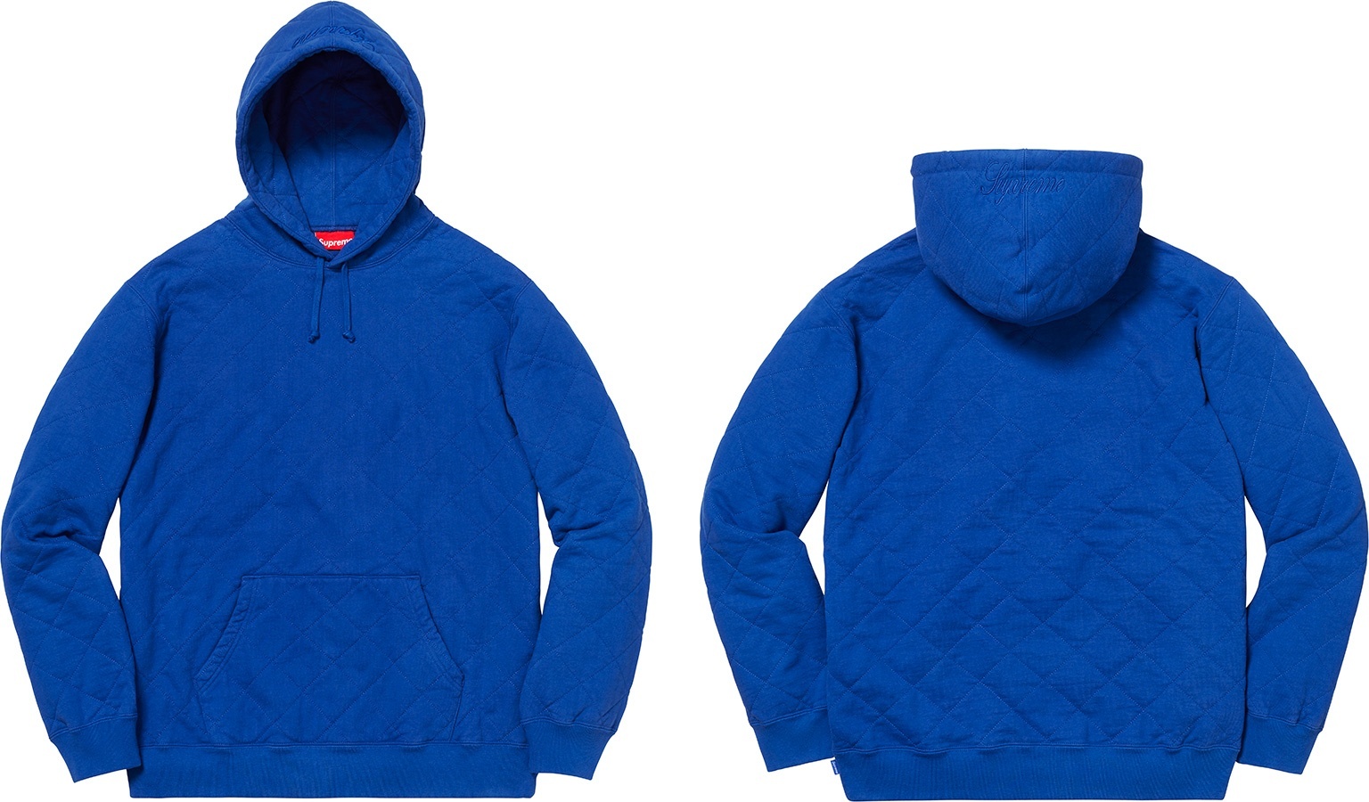 Quilted Hooded Sweatshirt view 5